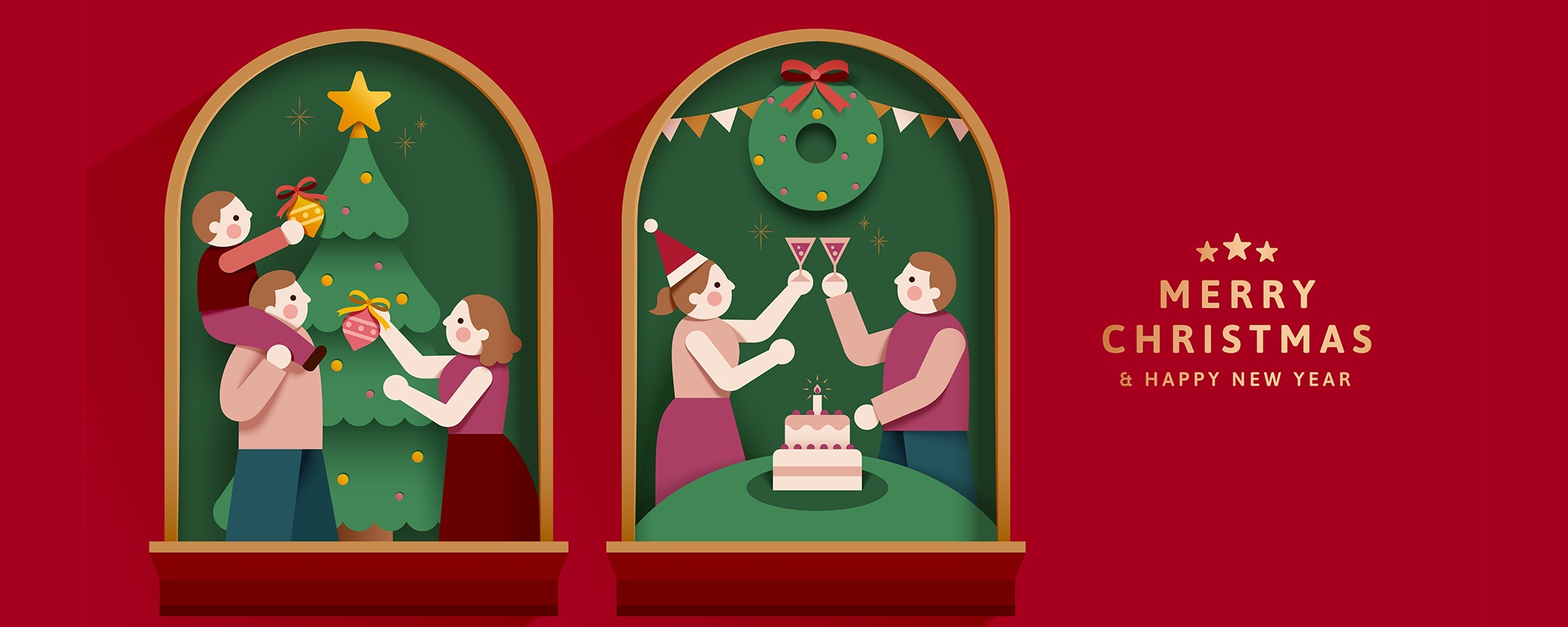 Merry Christmas <span>From Us All</span>